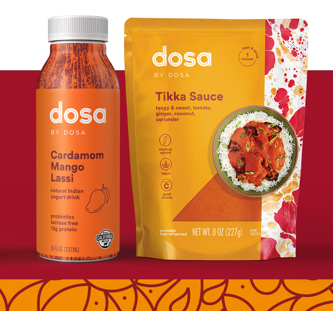 Fresh Indian Sauces, Lassis, & Prepared Meals | dosa by Dosa